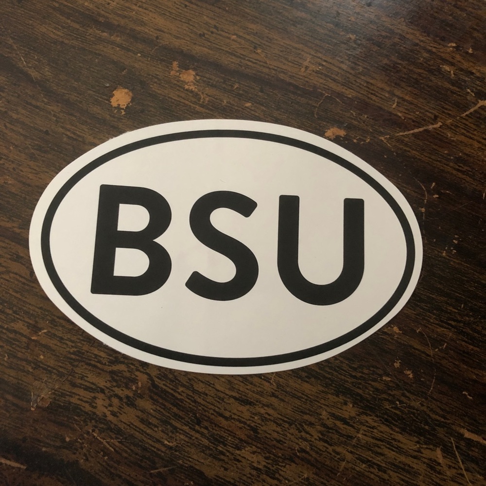 Bridgewater State University sticker